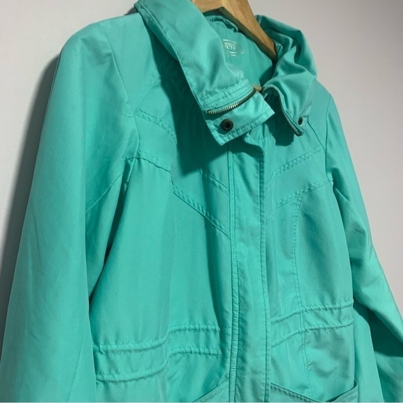 NORTHERN Reflections Teal Color Lightweight Windbreaker Size Medium - Picture 5 of 10